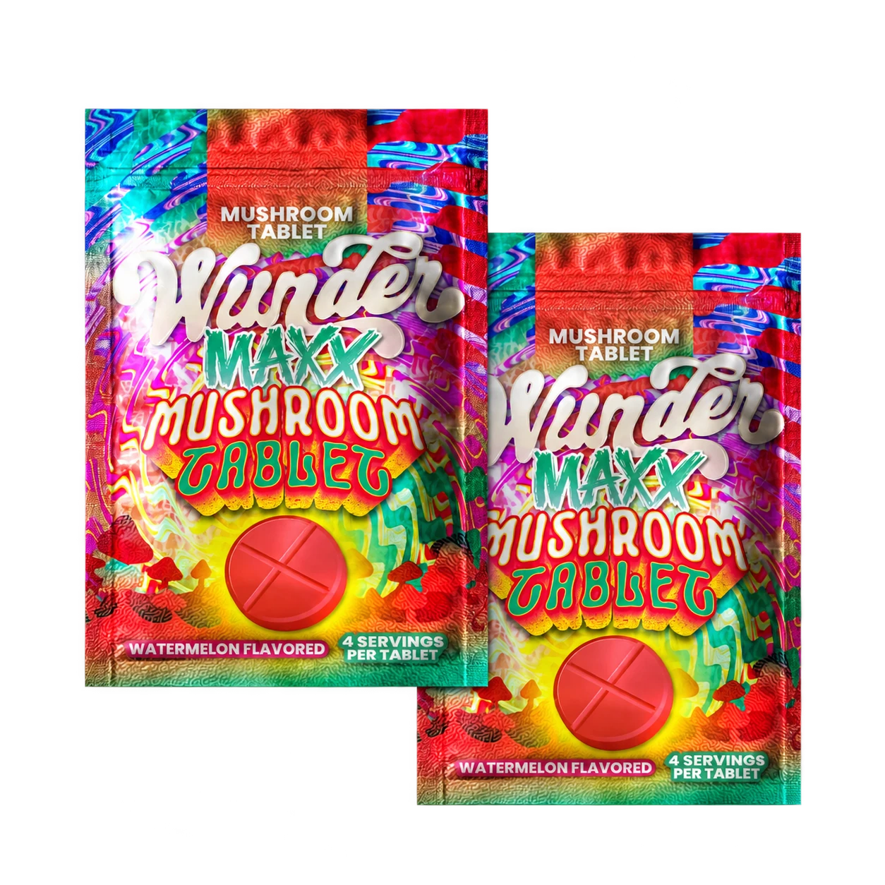 Wunder Maxx Mushroom Tablet — Watermelon — 2 ct